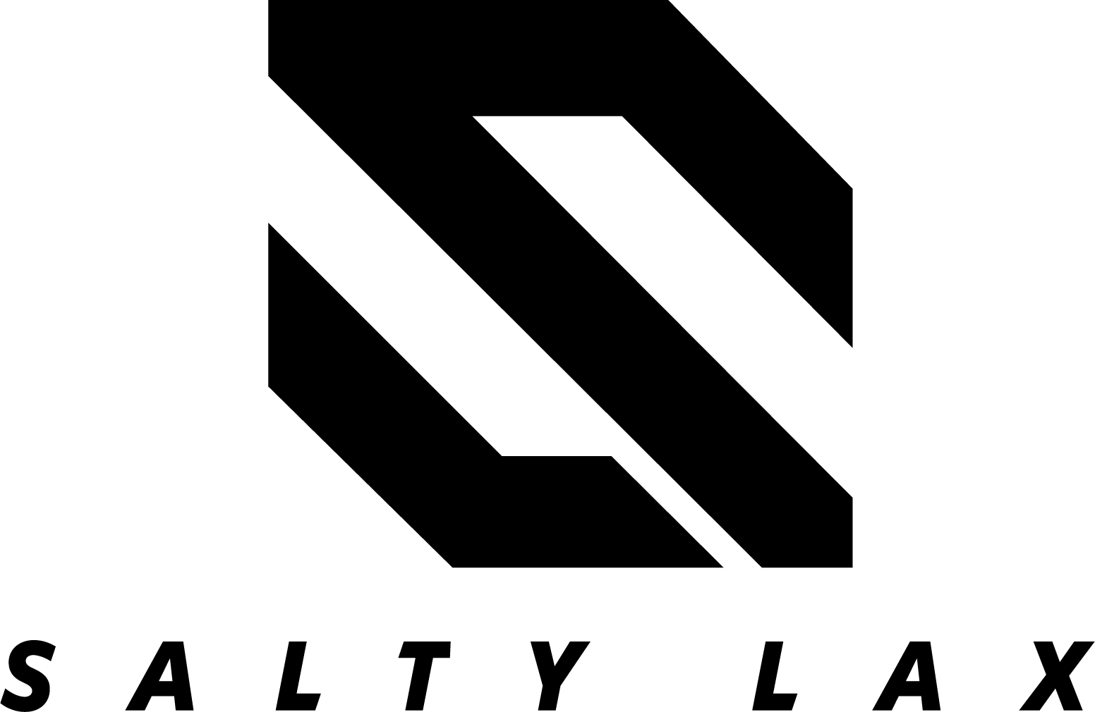 salty lax lacrosse logo